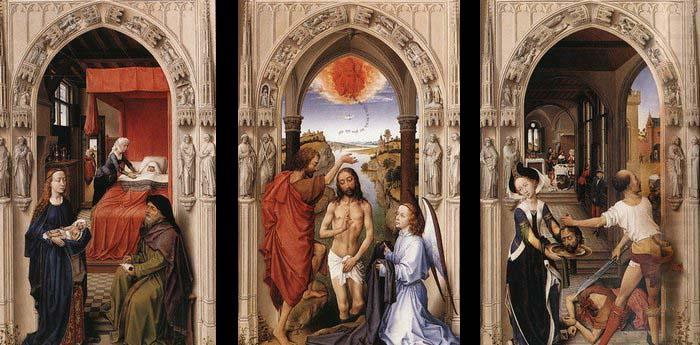 St John Altarpiece, WEYDEN, Rogier van der